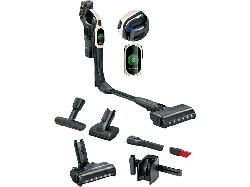 Bosch BKS1041RHF Unlimited 10, Staubsauger (Akkulaufzeit: 80 min., Schwarz)