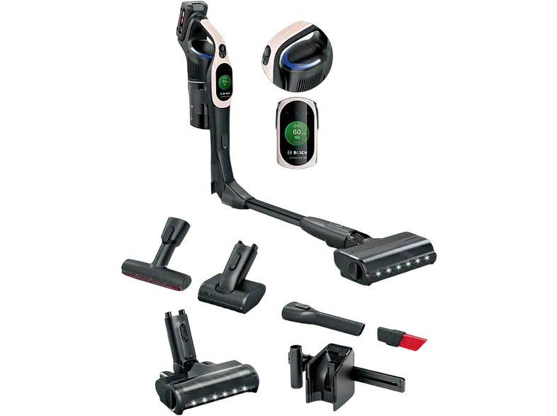 Bosch BKS1041RHF Unlimited 10, Staubsauger (Akkulaufzeit: 80 min., Schwarz)