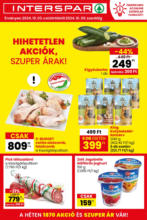 Interspar: Interspar újság érvényessége 2024.10.09-ig - 2024.10.09 napig