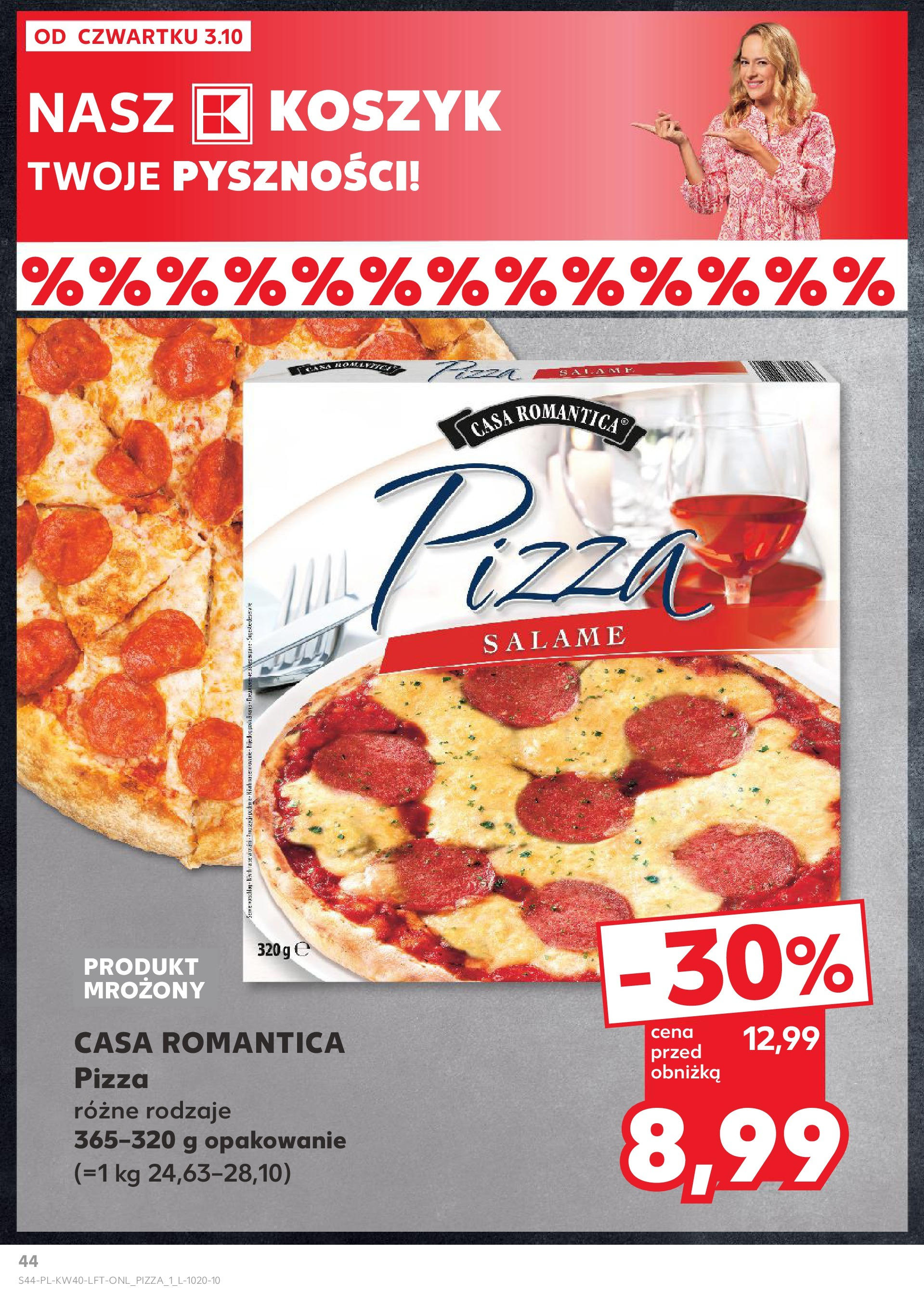 Kaufland gazetka od 03.10.2024 - od jutra PDF | Strona: 44 | Produkty: Pizza