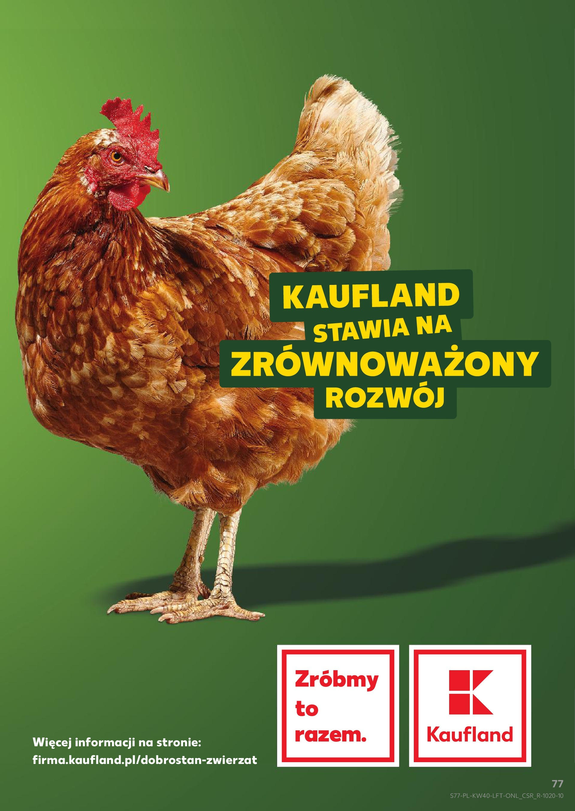 Kaufland gazetka od 03.10.2024 - od jutra PDF | Strona: 77