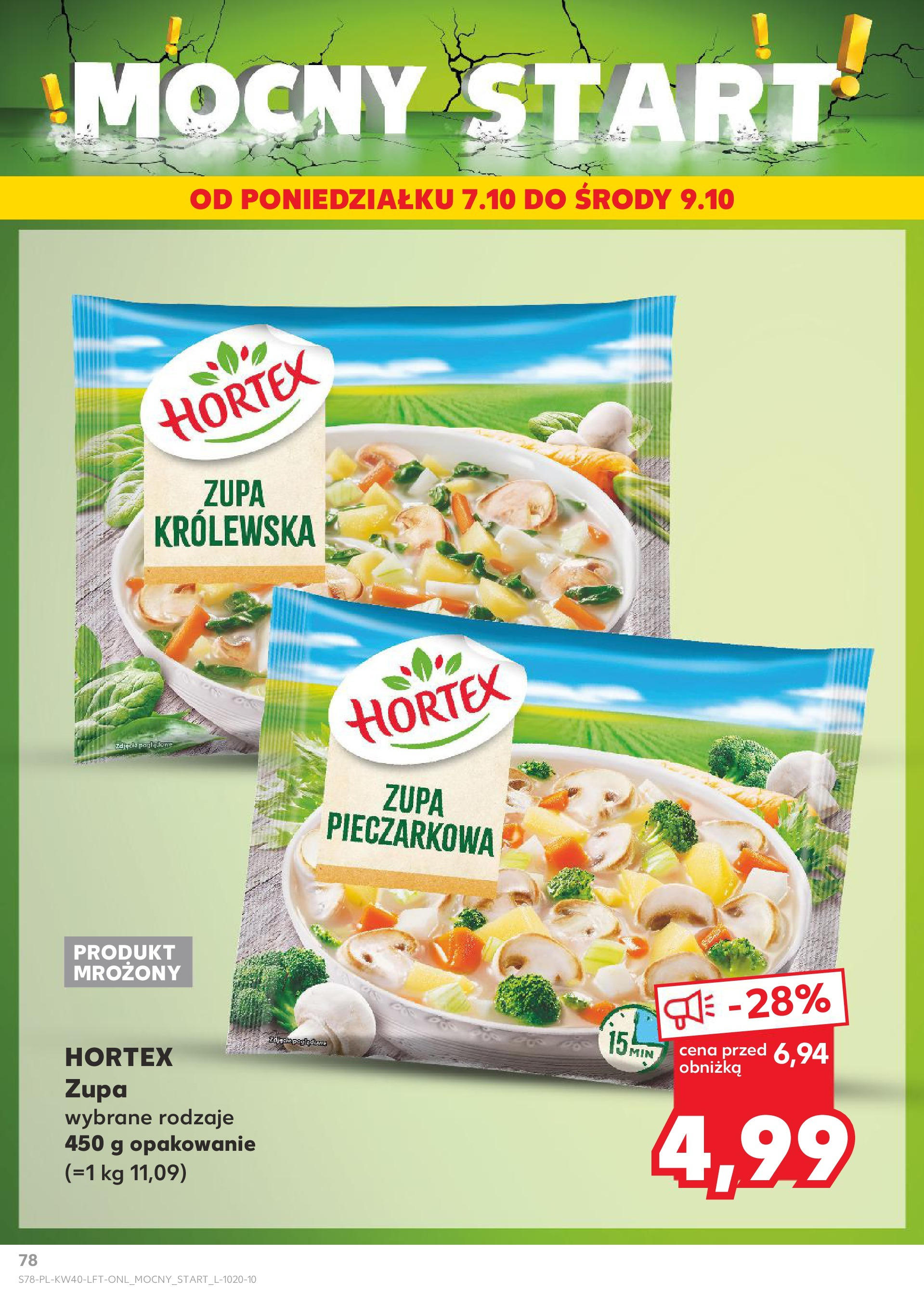 Kaufland gazetka od 03.10.2024 - od jutra PDF | Strona: 78 | Produkty: Zupa