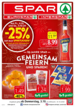 SPAR Supermarkt SPAR: Angebote - bis 16.10.2024