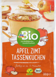 dmBio Tassenkuchen Apfel Zimt, vegan