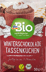 dmBio Tassenkuchen Winterschokolade, vegan