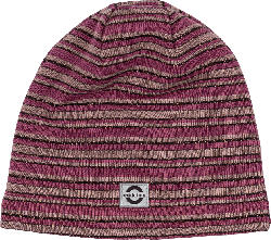 Mikk-Line Beanie mit Schurwolle, lila, Gr. 122/128