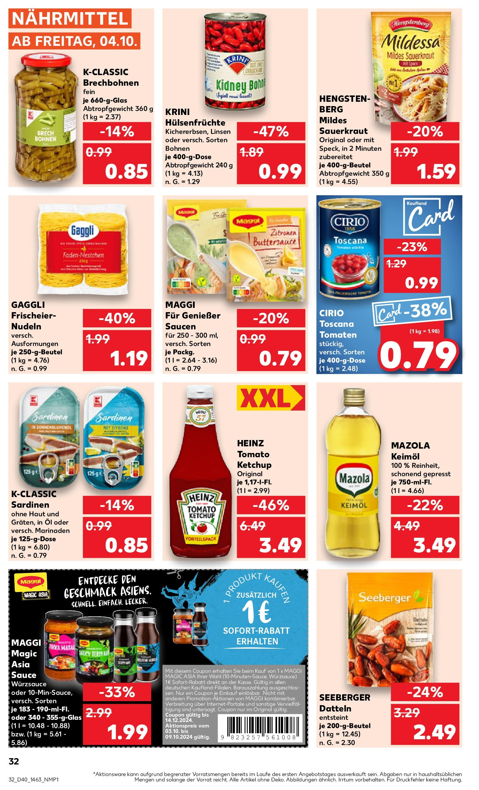 Kaufland - München (ab 04.10.2024) » Angebote Online zum Blättern | Seite: 32 | Produkte: Weißwein, Küche, Wein, Steak