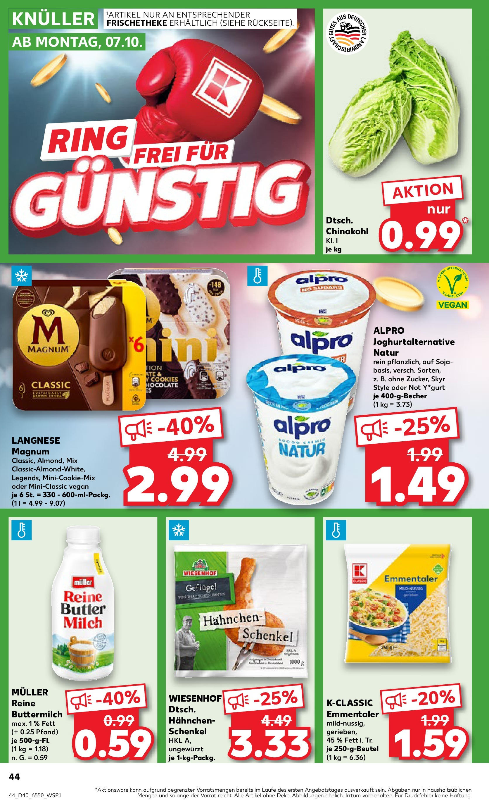 Kaufland - Kiel (ab 04.10.2024) » Angebote Online zum Blättern | Seite: 44