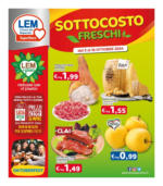 Lem SuperStore Sottocosto freschi - al 16.10.2024