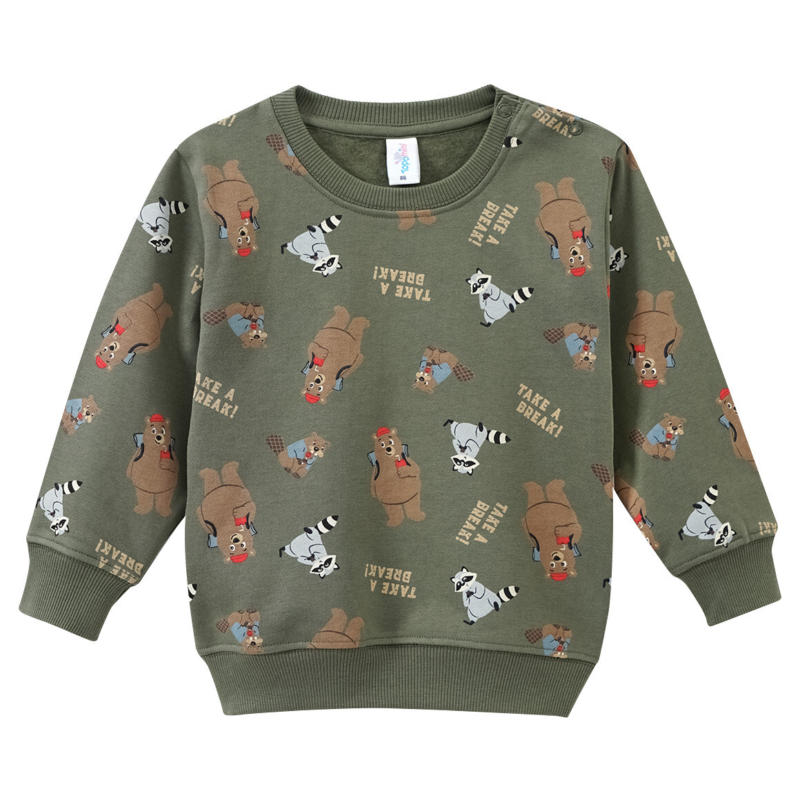 Baby Sweatshirt mit Allover-Print (Nur online)