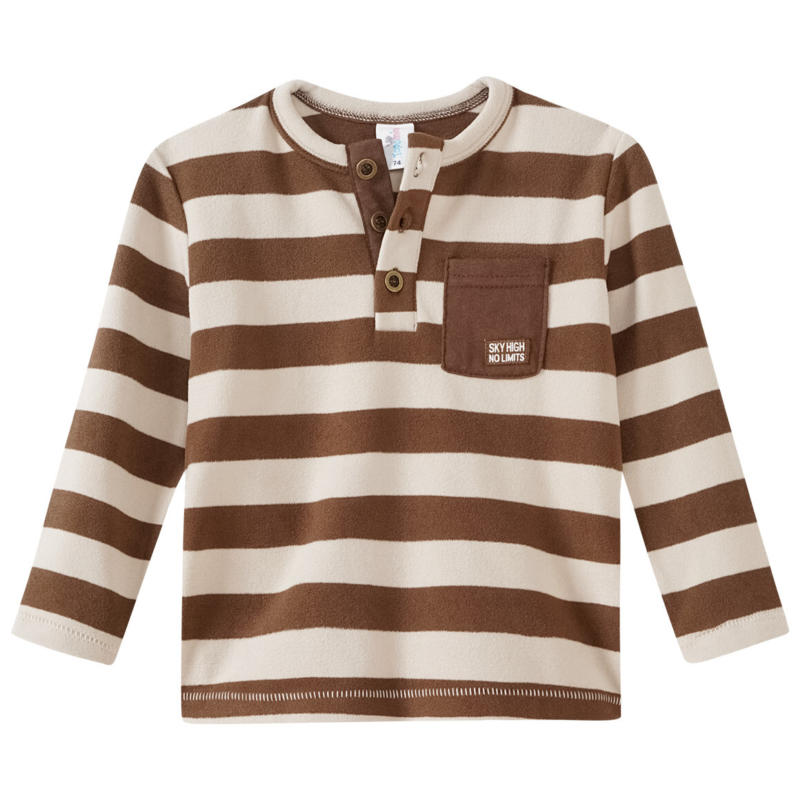 Baby Langarmshirt aus weichem Fleece