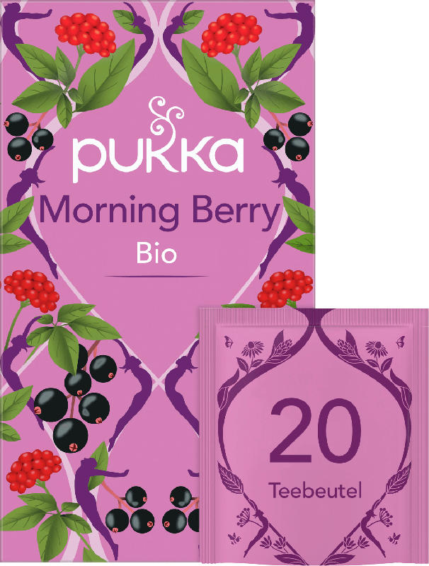 pukka Kräutertee "Morning Berry" (20 Beutel)