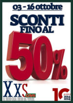 Xxs Market Sconti fino al 50% - al 16.10.2024