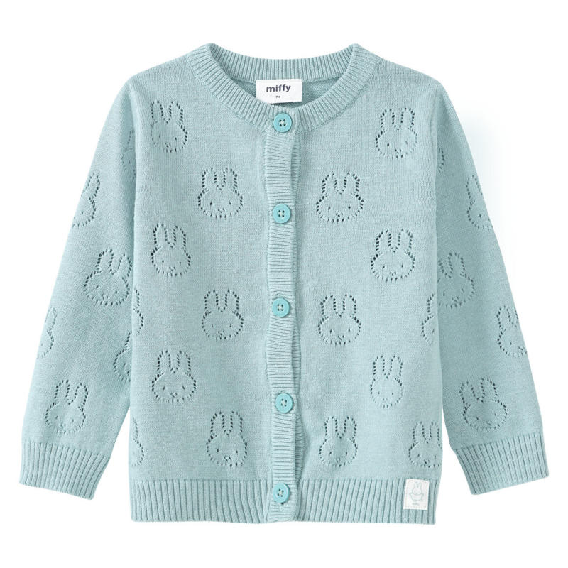 Miffy Strickjacke mit Lochmuster (Nur online)