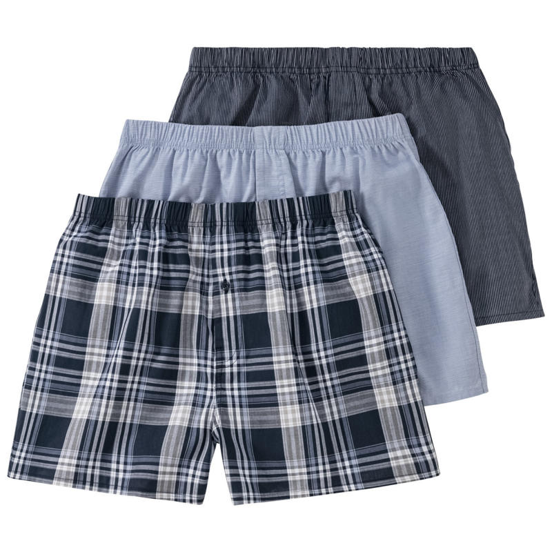 3 Herren Boxershorts im Set (Nur online)