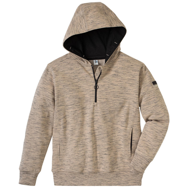 Jungen Hoodie in Melange-Optik (Nur online)