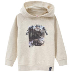 Jungen Hoodie mit Natur-Motiv