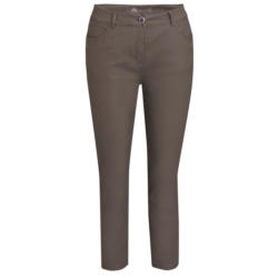 Damen Slim-Jeans in Leder-Optik (Nur online)