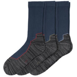 3 Paar Herren Trekkingsocken mit Farbdetails