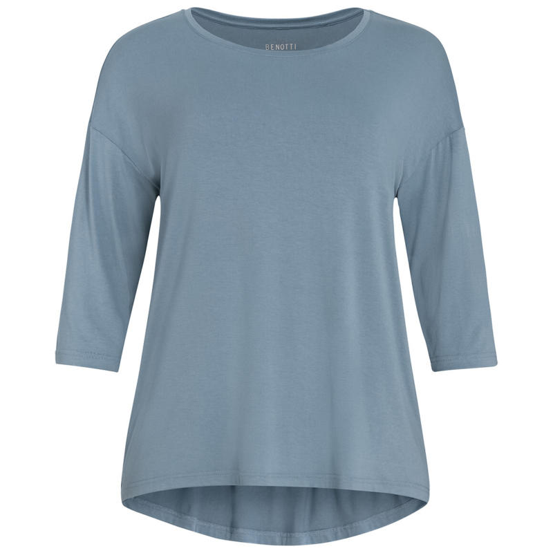 Damen Longshirt im schlichten Dessin (Nur online)