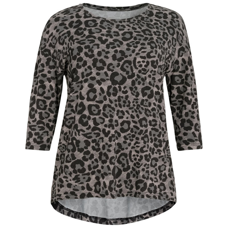 Damen Longshirt im schlichten Dessin (Nur online)