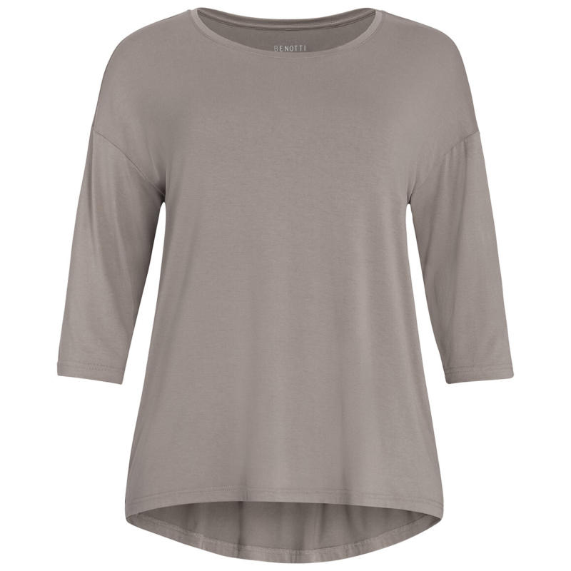 Damen Longshirt im schlichten Dessin (Nur online)