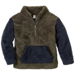 Jungen Teddypullover (Nur online)