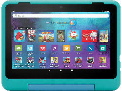 AMAZON Fire HD 8 Kids Pro-Tablet, für Kinder von 6 bis 12 Jahren, 3 GB RAM, 8-Zoll, werbefreie Inhalte, 32 GB, blaugrün (2024)