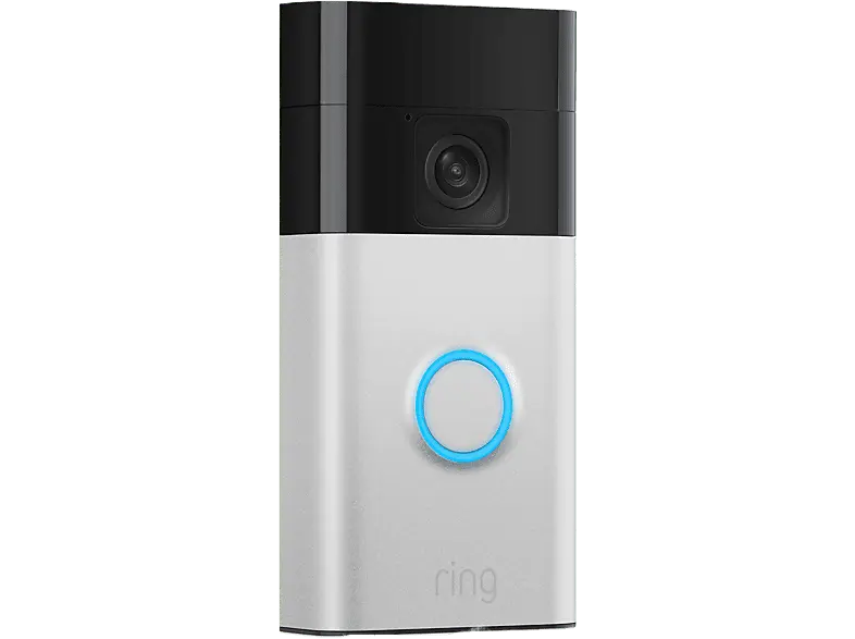 ring Battery Video Doorbell Satin Nickel Akku-Videotürklingel