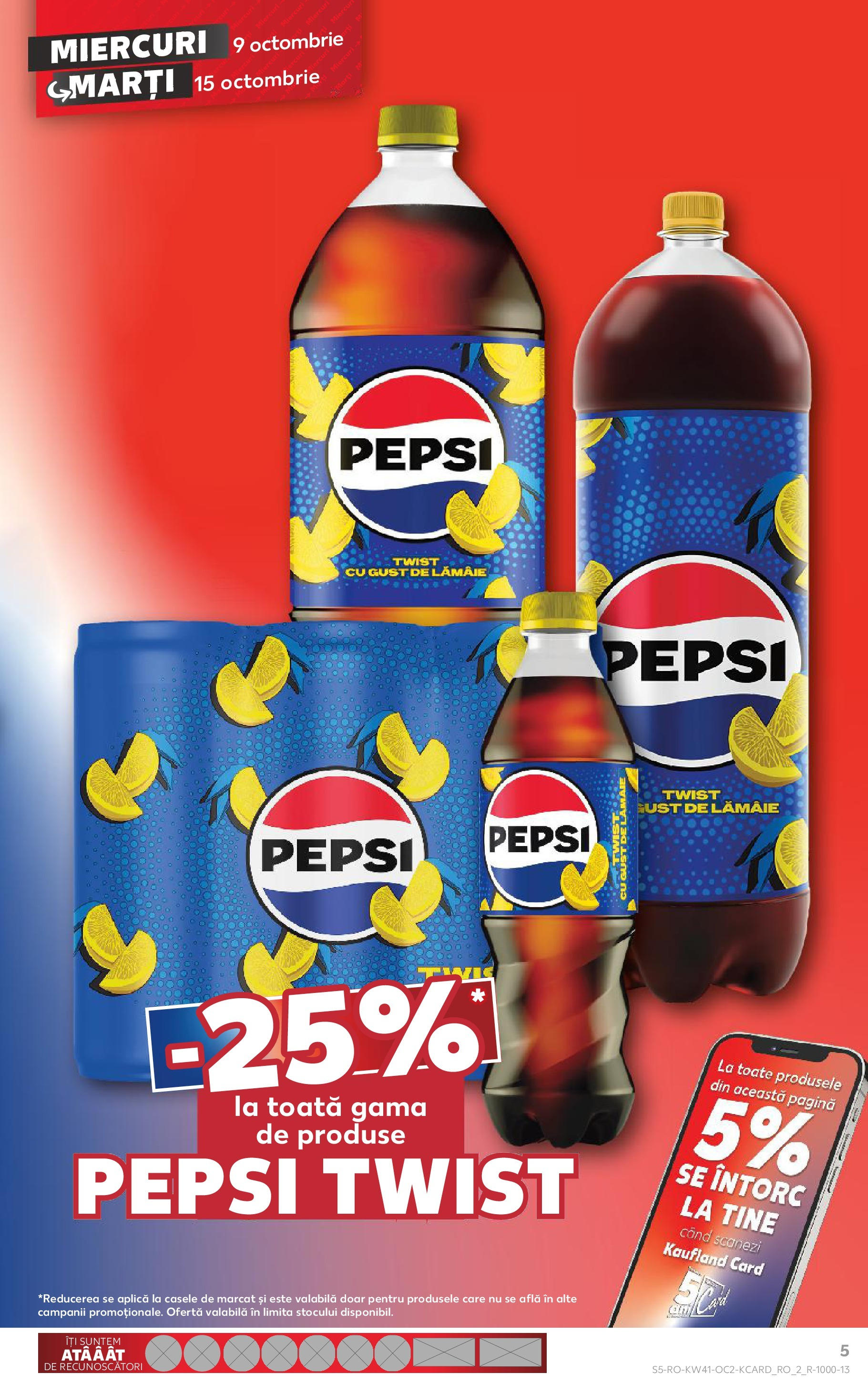 Catalog Kaufland - Bucureşti 09.10.2024 - Revista si Oferta | Pagină: 5 | Produse: Lămâie