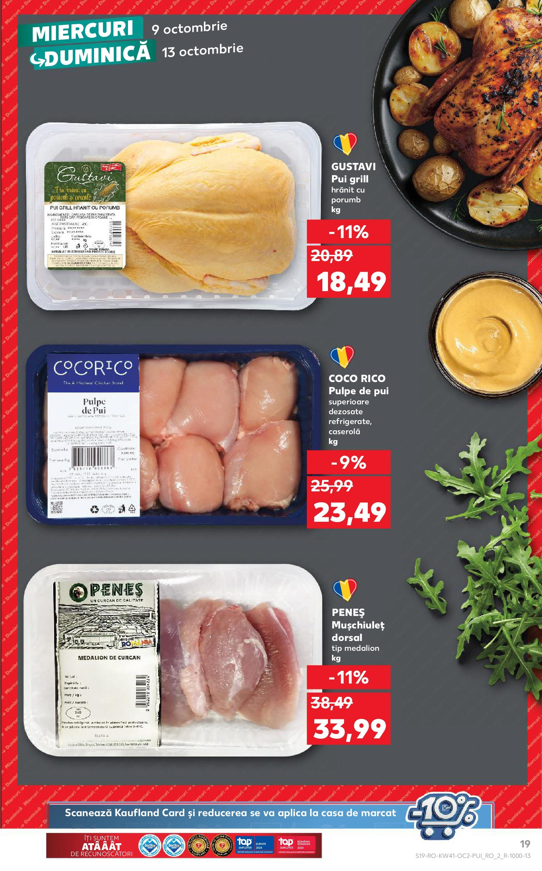 Catalog Kaufland - Bucureşti 09.10.2024 - Revista si Oferta | Pagină: 19 | Produse: Grill, Top, Porumb