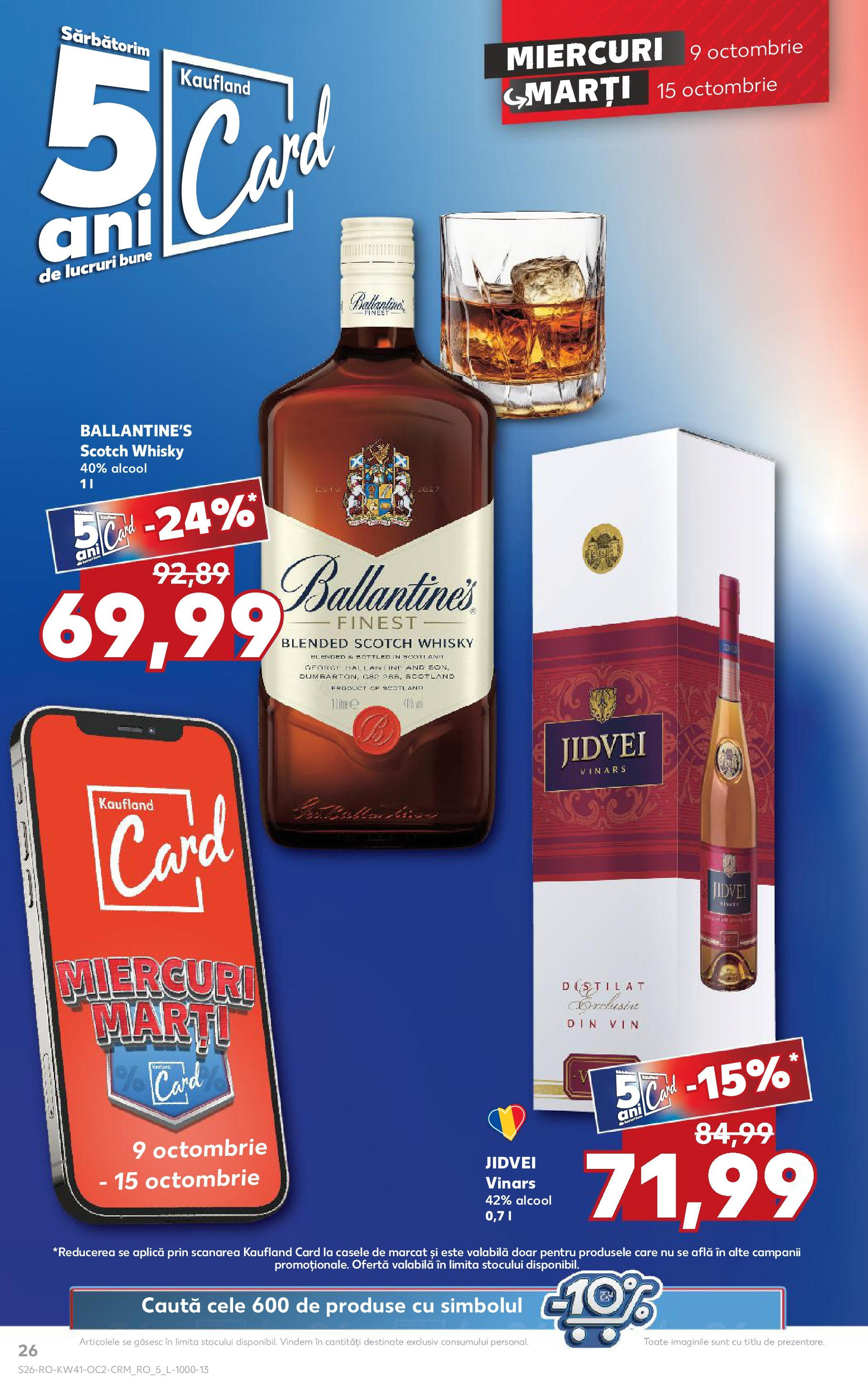 Catalog Kaufland - Bucureşti 09.10.2024 - Revista si Oferta | Pagină: 26 | Produse: Vin