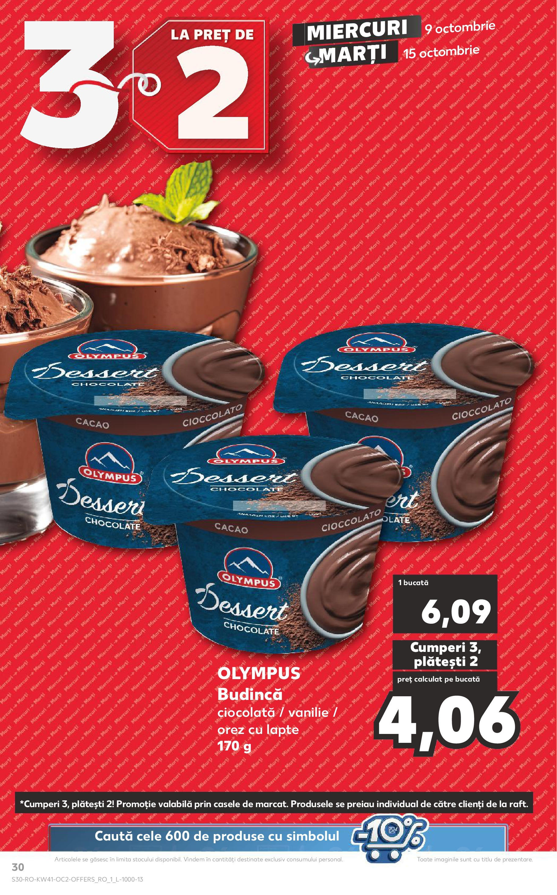 Catalog Kaufland - Bucureşti 09.10.2024 - Revista si Oferta | Pagină: 30 | Produse: Lapte, Ciocolată, Orez, Cacao