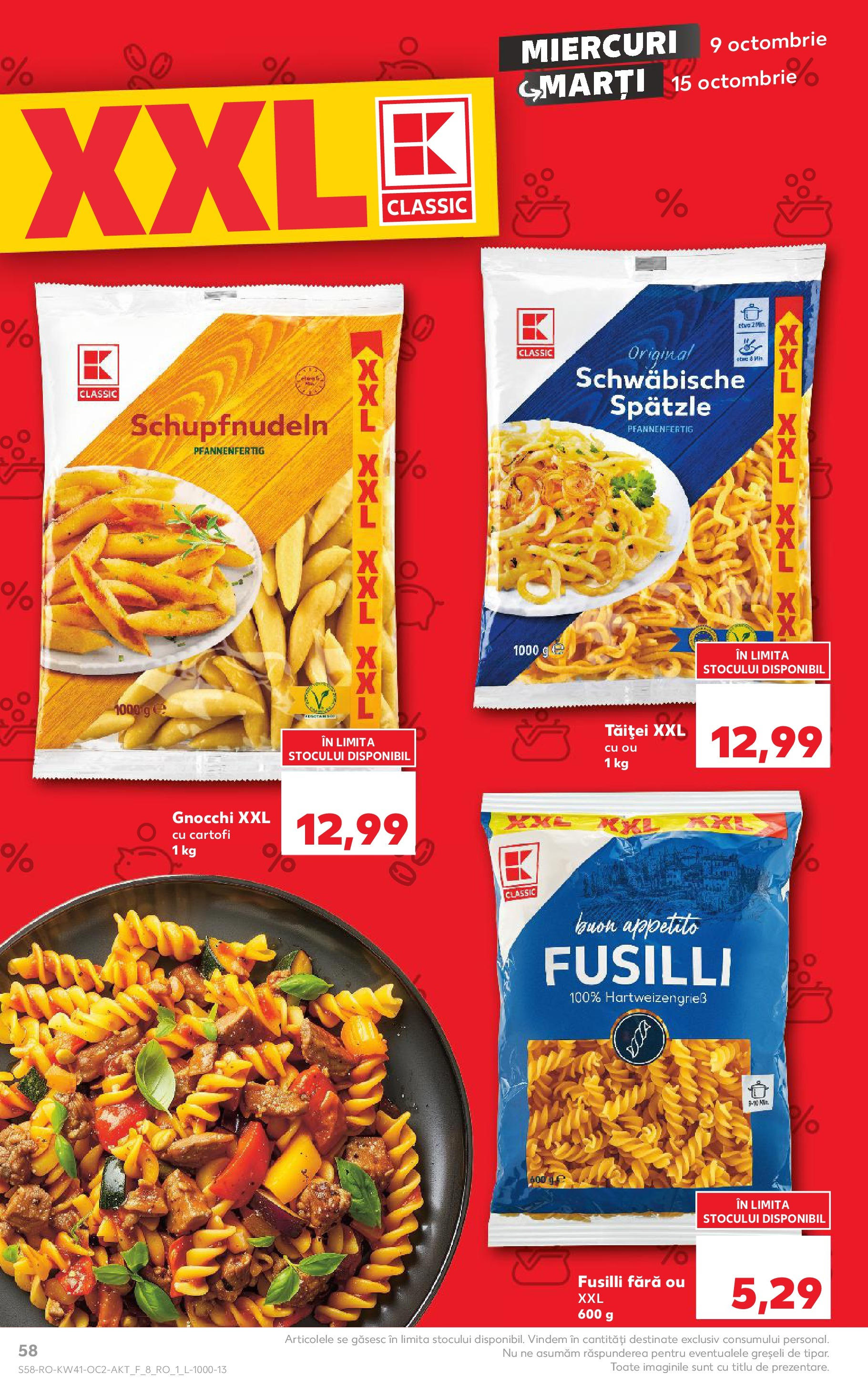 Catalog Kaufland - Bucureşti 09.10.2024 - Revista si Oferta | Pagină: 58 | Produse: Cartofi