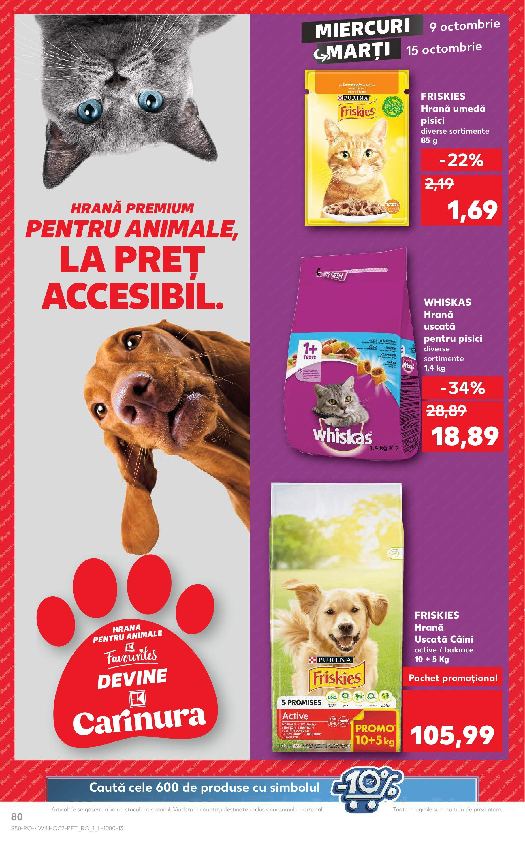 Catalog Kaufland - Bucureşti 09.10.2024 - Revista si Oferta | Pagină: 80