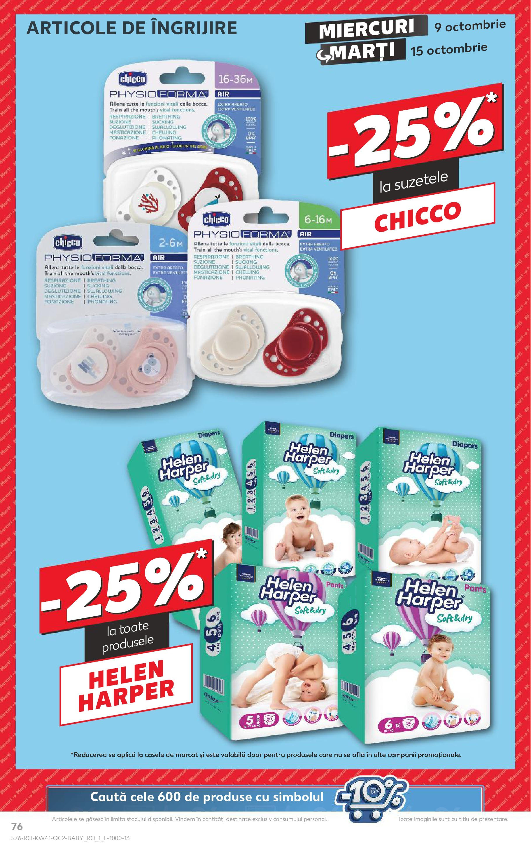 Catalog Kaufland - Bucureşti 09.10.2024 - Revista si Oferta | Pagină: 76