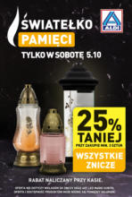 Aldi ulotka_Znicze_a_ważna do 5.10 Aldi – do 05.10.2024