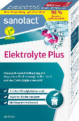 sanotact Elektrolyte Plus Sticks 20 St