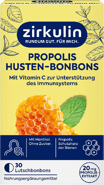 Zirkulin Propolis Husten-Bonbons 30 St