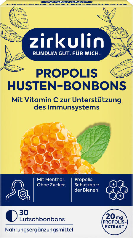 Zirkulin Propolis Husten-Bonbons 30 St