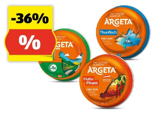 ARGETA Aufstriche, 95 g