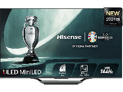 Hisense 55U7NQ inkl. Kalibrierung(2024) 55 Zoll mini LED ULED 4K Smart TV; LED TV