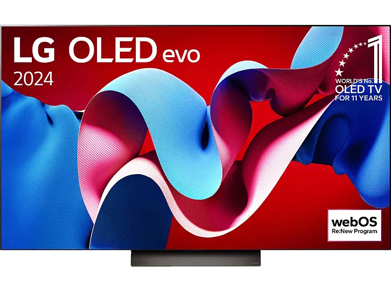 LG Electronics OLED77C47LA (2024) 77 Zoll OLED evo C4 4K Smart TV; OLED TV