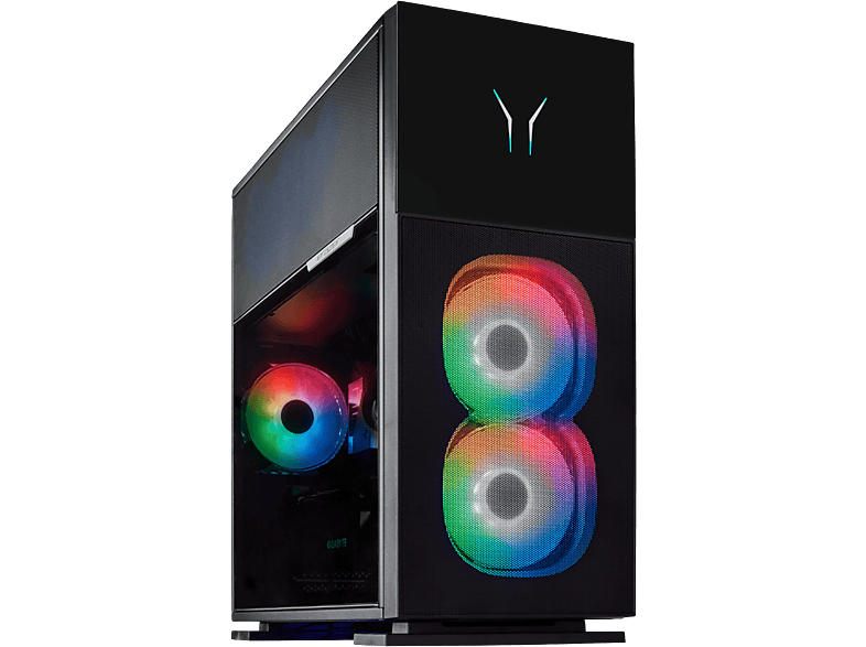 EraZER Mechanic X20 Gaming PC, Intel® Core™ i9-14900KF, Windows 11 Home, Palit® Nvidia® GeForce® RTX 4090 GameRock, 2 TB SSD, 64 GB RAM, Schwarz; Desktop PC