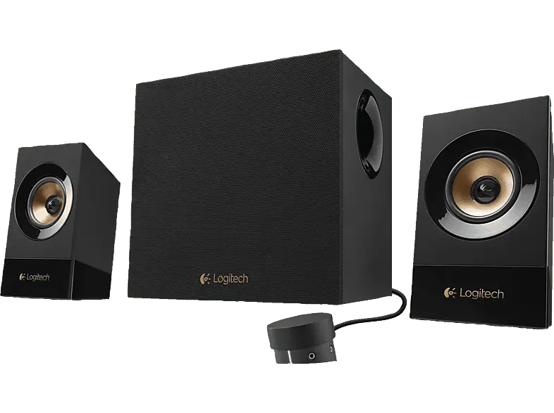LOGITECH Z533 2.1 Lautsprecher 120W, THX, Schwarz; PC-Lautsprecher
