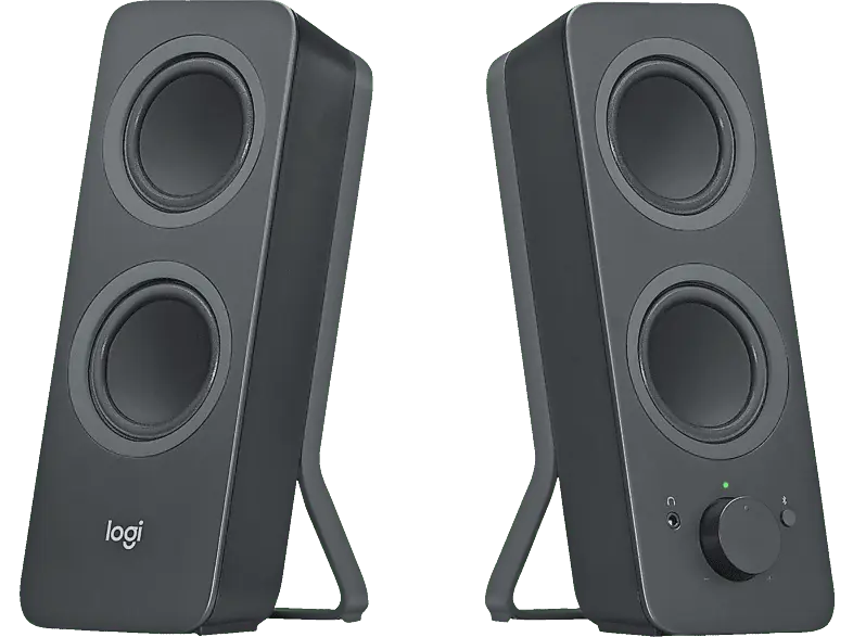 Logitech Z207 2.0 Lautsprecher, 10W, Bluetooth, Schwarz; PC-Lautsprecher