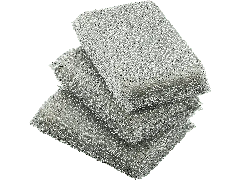 WMF Gourmet Glänzerkissen, 3 Stück; Spülschwamm 3er