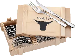 WMF 3201000258 Steakbesteck-Set, 12-teilig
