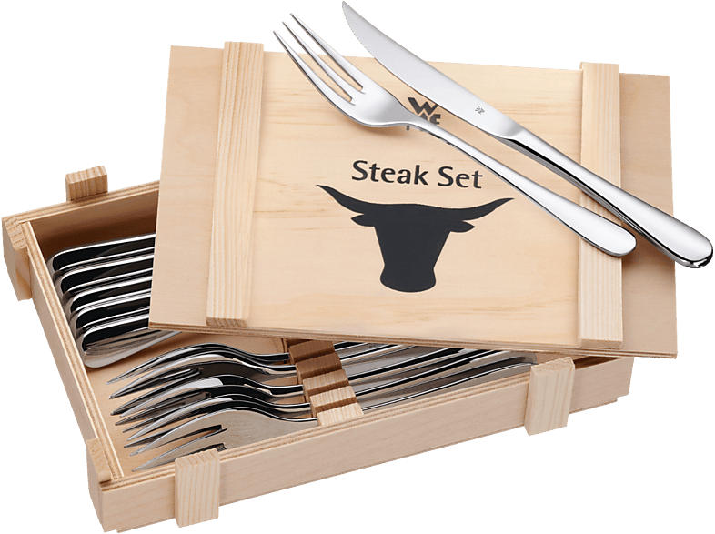 WMF 3201000258 Steakbesteck-Set, 12-teilig