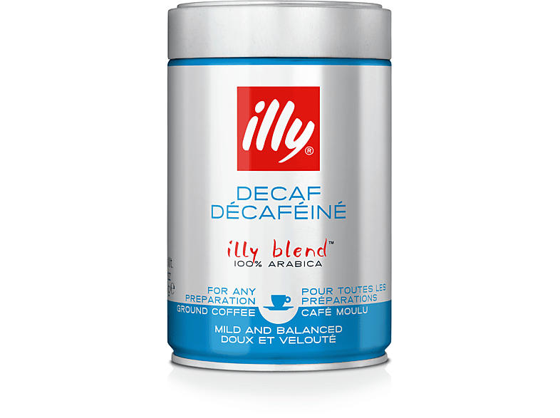 Illy 7985 Kaffee gemahlen Decaffeinato - Entkoffeiniert (250 g)